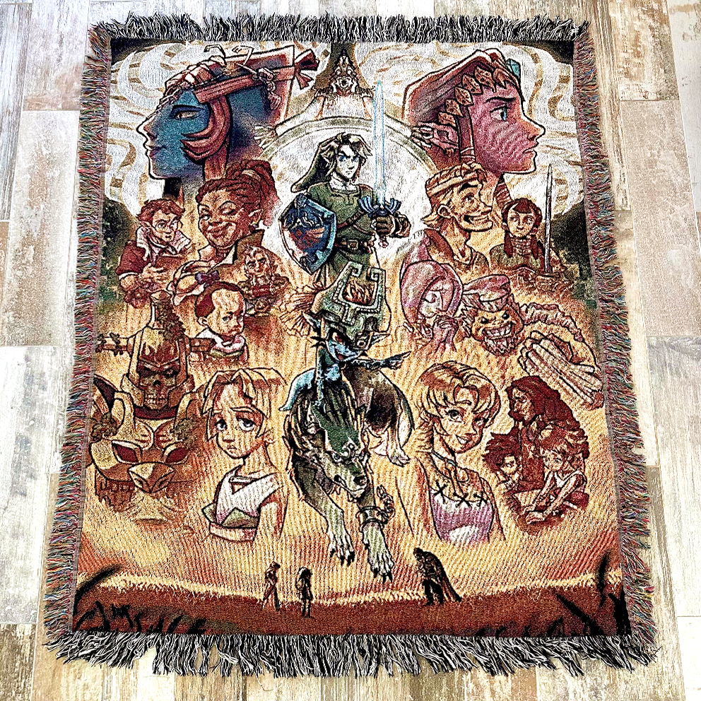 In The Twilight Woven Blanket