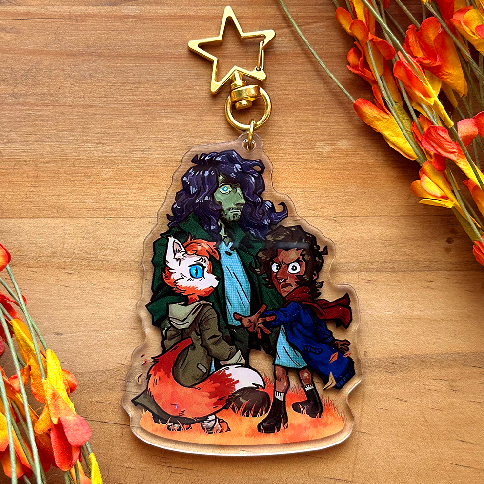 Original Character (Hudson) Acrylic Charm