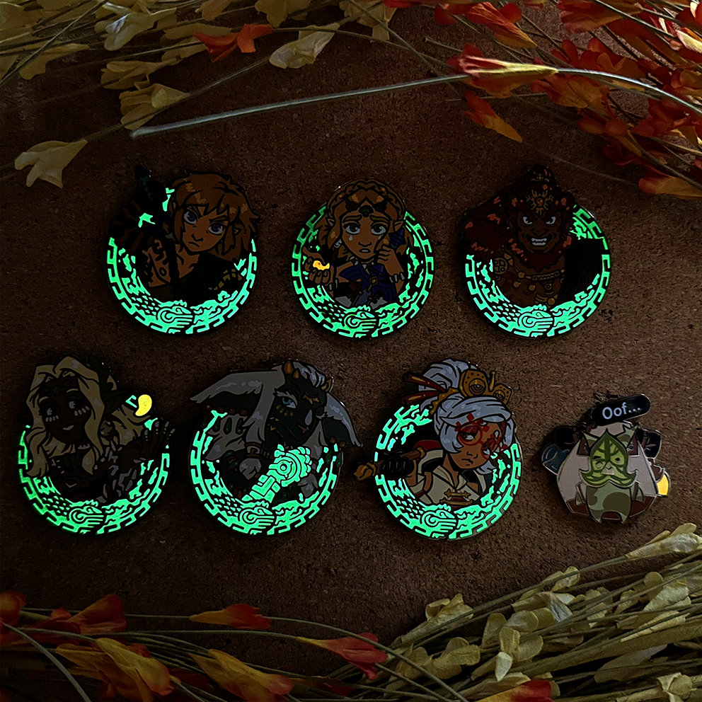 Pines de esmalte Luz de bendición CONJUNTO COMPLETO