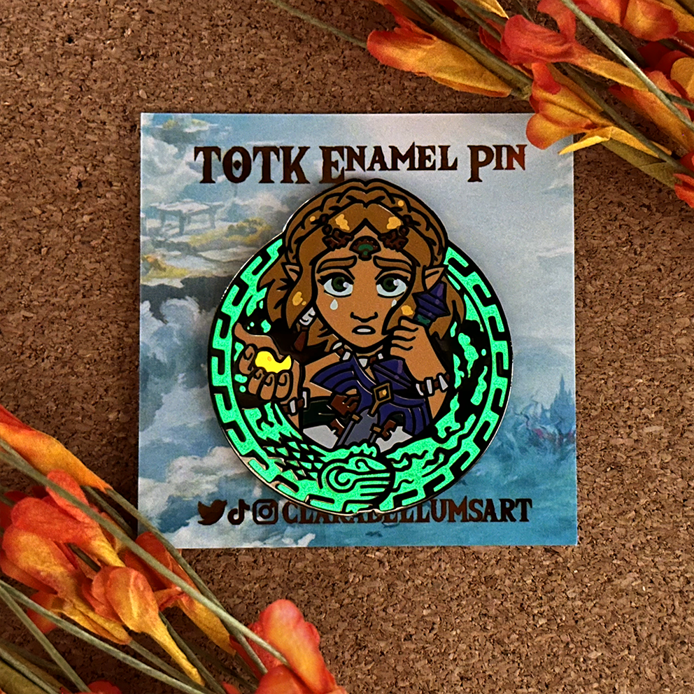 Pin's en émail Princesse perdue