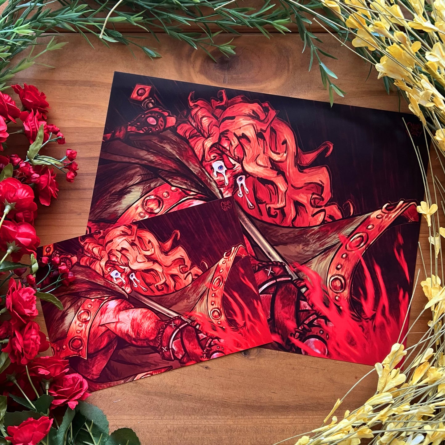 Achilles' Wrath Art Print