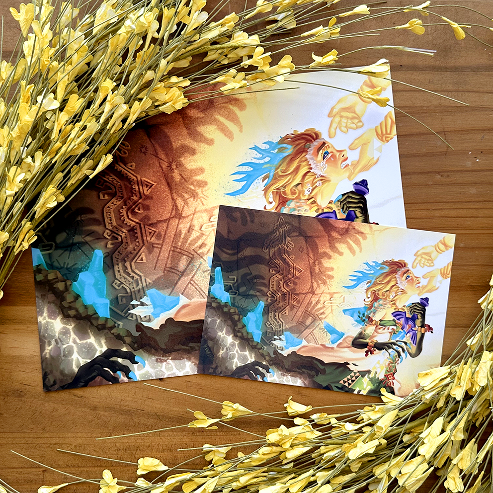 Birth of the Dragon Art Print
