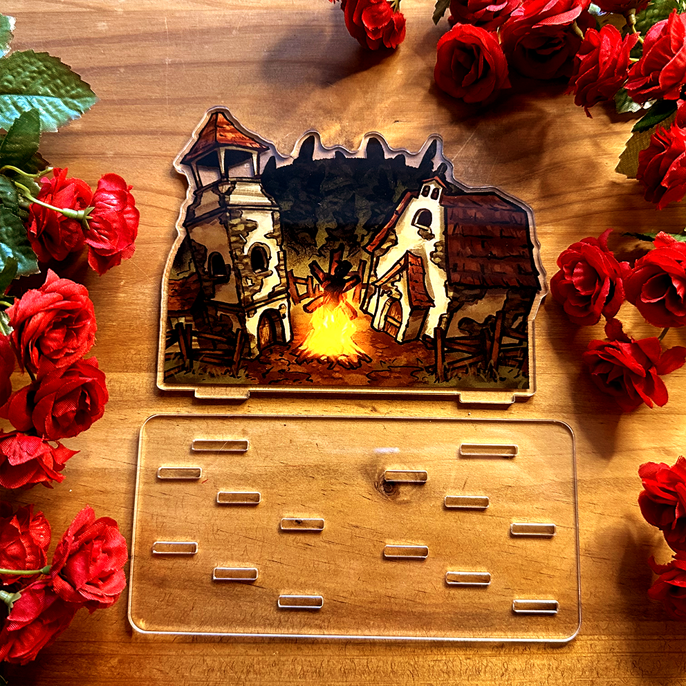 Evil Residence Diorama/Charm Holder