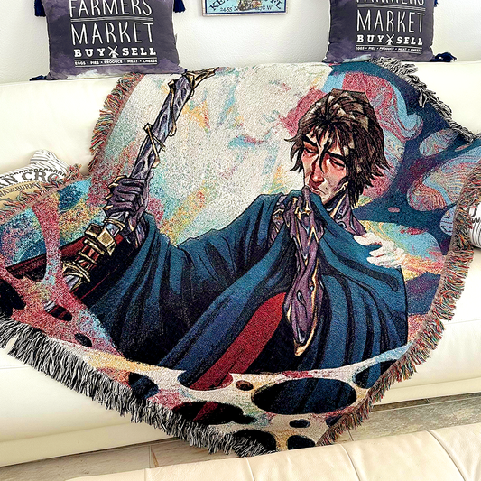 His Blanket Woven Blanket