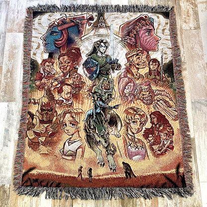 In The Twilight Woven Blanket