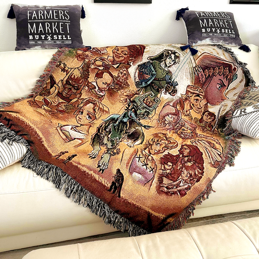 In The Twilight Woven Blanket