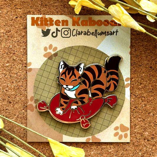 Biscuit Baker Cat Enamel Pin