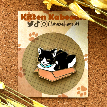 Pin de esmalte de gato perezoso