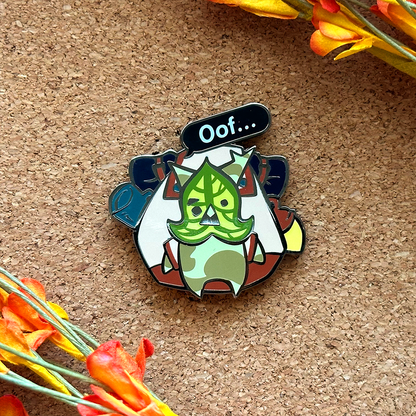 Pin de esmalte del espíritu del bosque