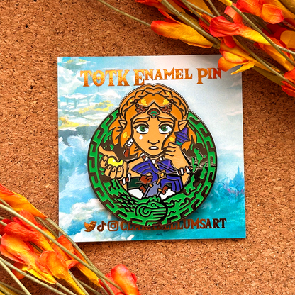 Pin de esmalte de la princesa perdida