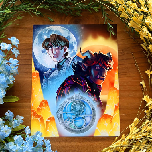 Hunter of Trolls Art Print