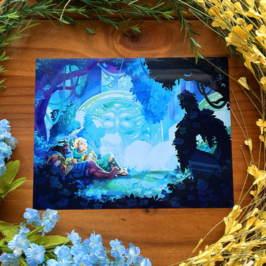 In The Grove Art Print