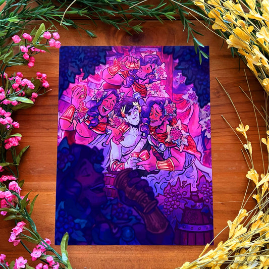 A Dionysus Party Art Print