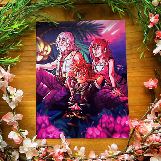 Destined Trio Art Print