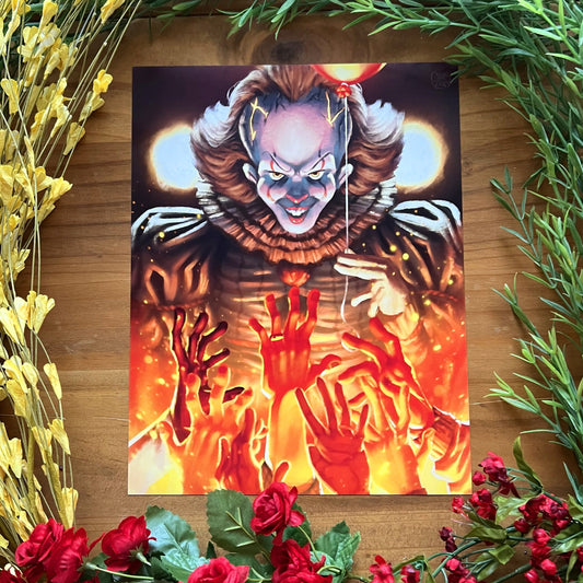 Clowning Around Art Print