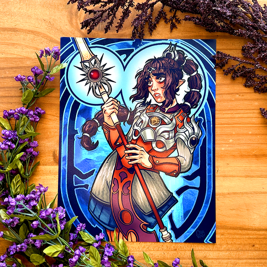The Dark Cleric Art Print