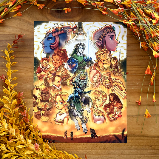 In the Twilight Art Print