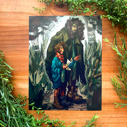Hudson and Simon Original Art Print