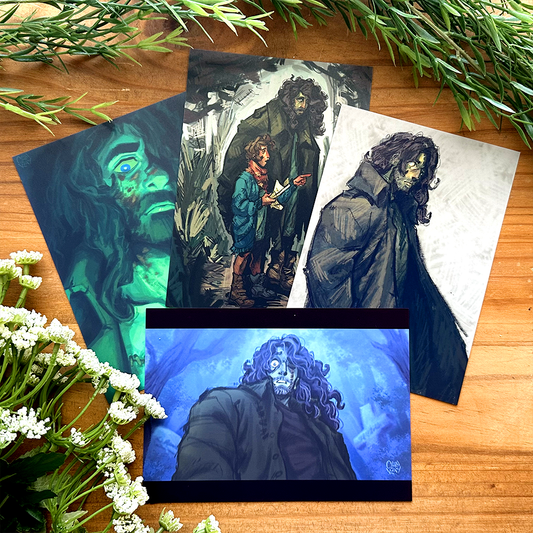 Original Character (Hudson) Art Print FULL SET