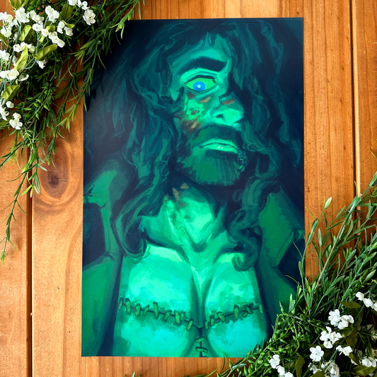 Hudson Portrait Original LARGE Art Print