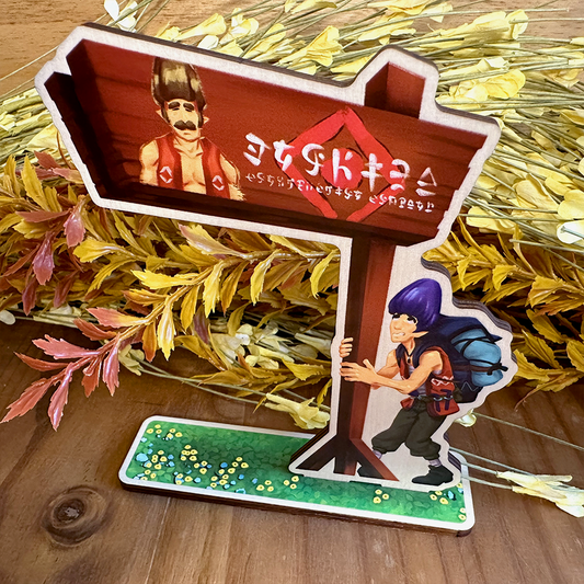Loyal Employee Wooden Standee