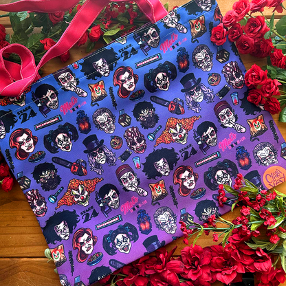 Icons of Horror Tote Bag