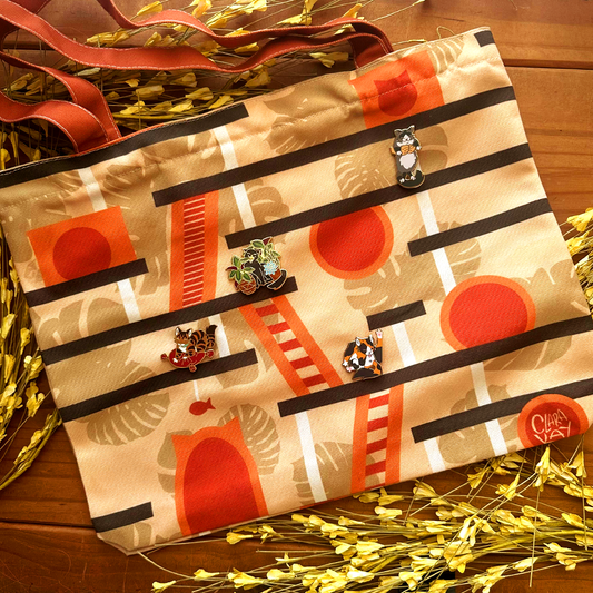 Bolsa de mano con forma de gatito